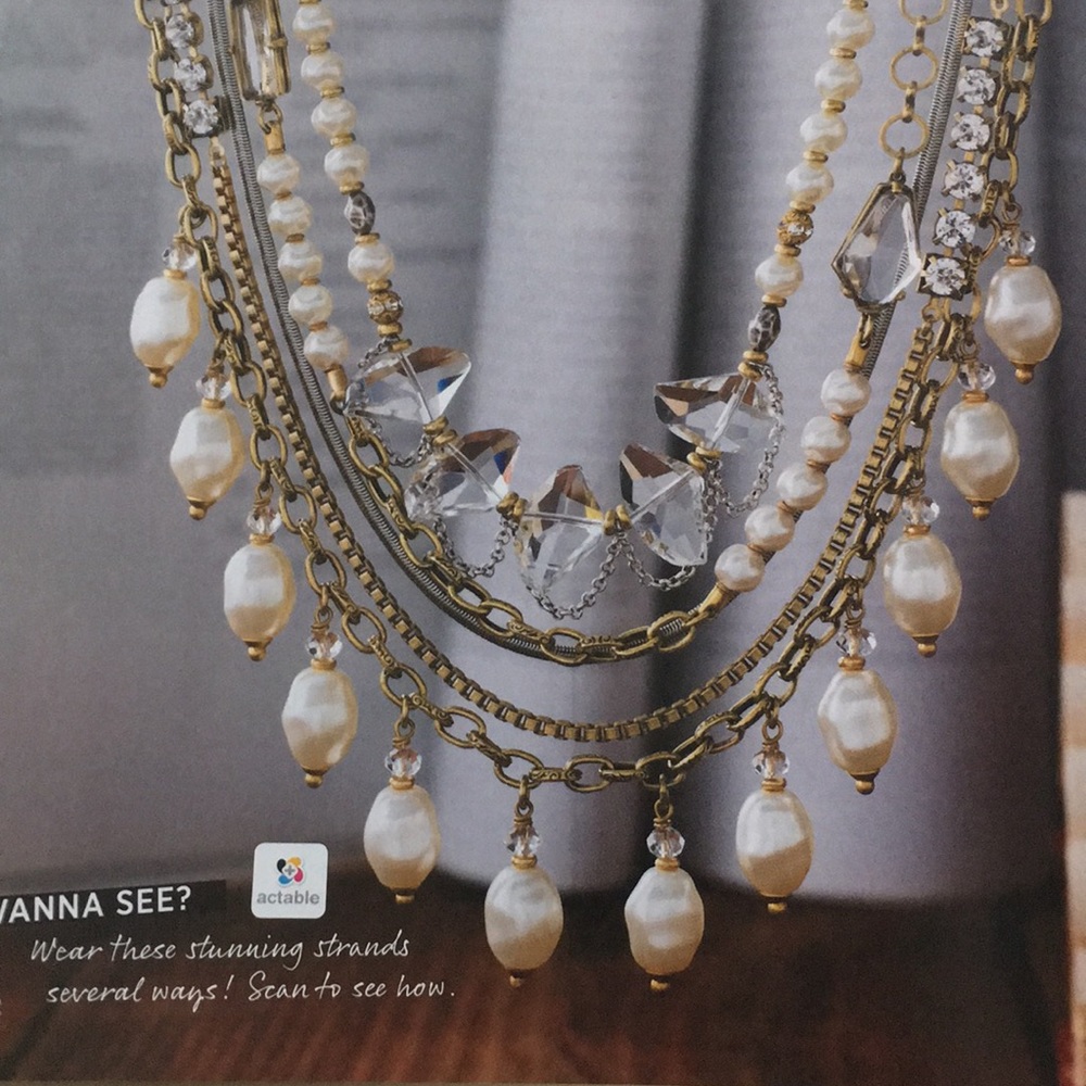 KRN0010 practical pearls necklace - Picture 1 of 8